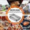 VEVOR 6 Pack Steam Table Pans 20.9 x 12.8 x 2.6 Inch Deep Steam Table Pan Full Size 8.5L Deep Food Container Stainless Steel Oven Tray Hotel Pans Anti