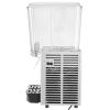 VEVOR Commercial Beverage Dispenser, 20.4 Qt 18L 2 Tanks Ice Tea Drink Machine