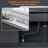 VEVOR Drop in Ice Chest, 36"L x 18"W x 14"H Stainless Steel Ice Cooler, Commercial Ice Bin with Sliding Cover, 40.9 qt Outdoor Kitchen Ice Bar